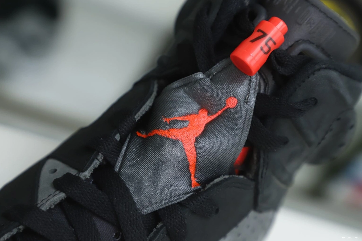 1st Kicks Shoes PARIS X 'IRON UrbanStyle 2004 Kimikick SAINT-GERMAIN 6 GREY' RETRO AIR JORDAN 1109